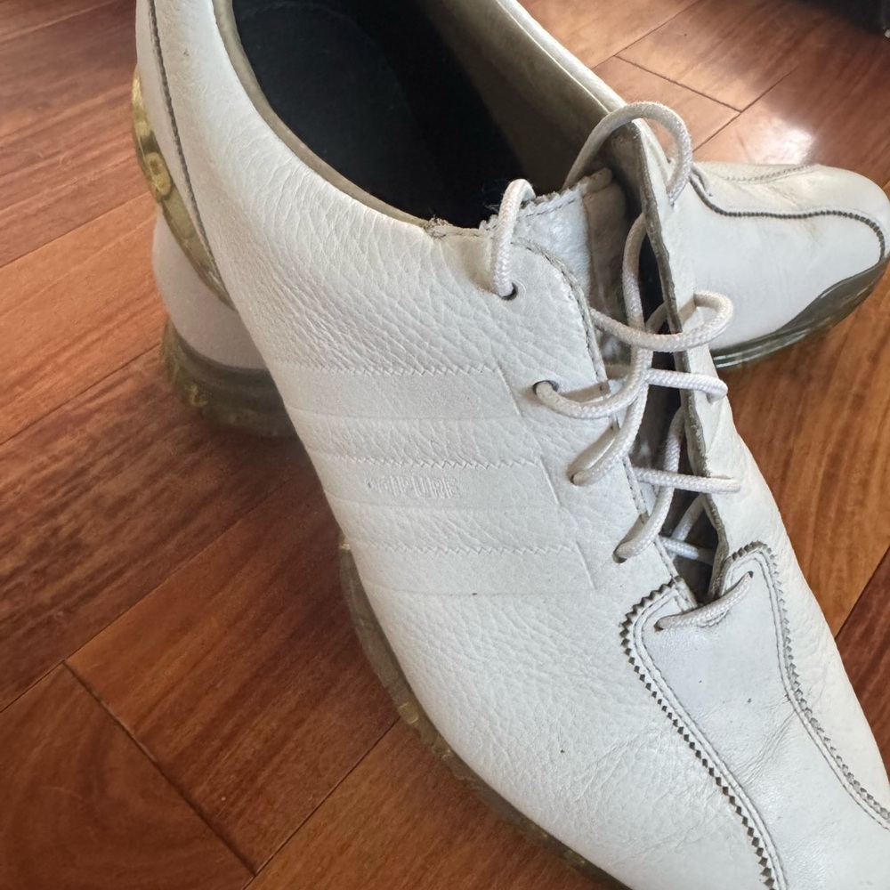 Adidas climaproof Traxion Men's White Golf Shoes
